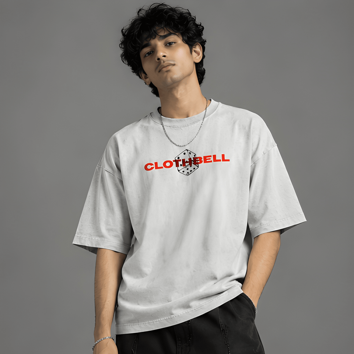 Chance Off White Oversized Tshirt