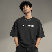 All Things With Love Black Oversized Tshirt