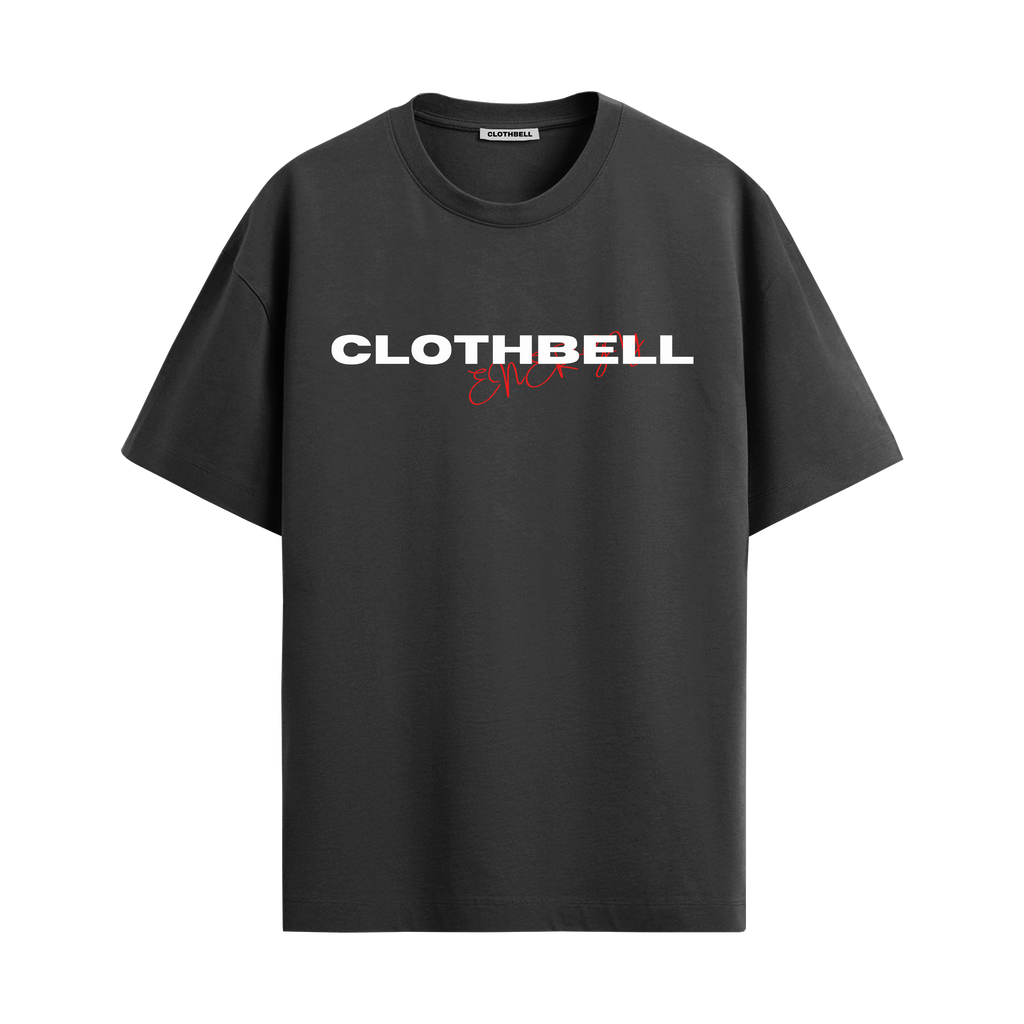 Energy black overrsized tshirt