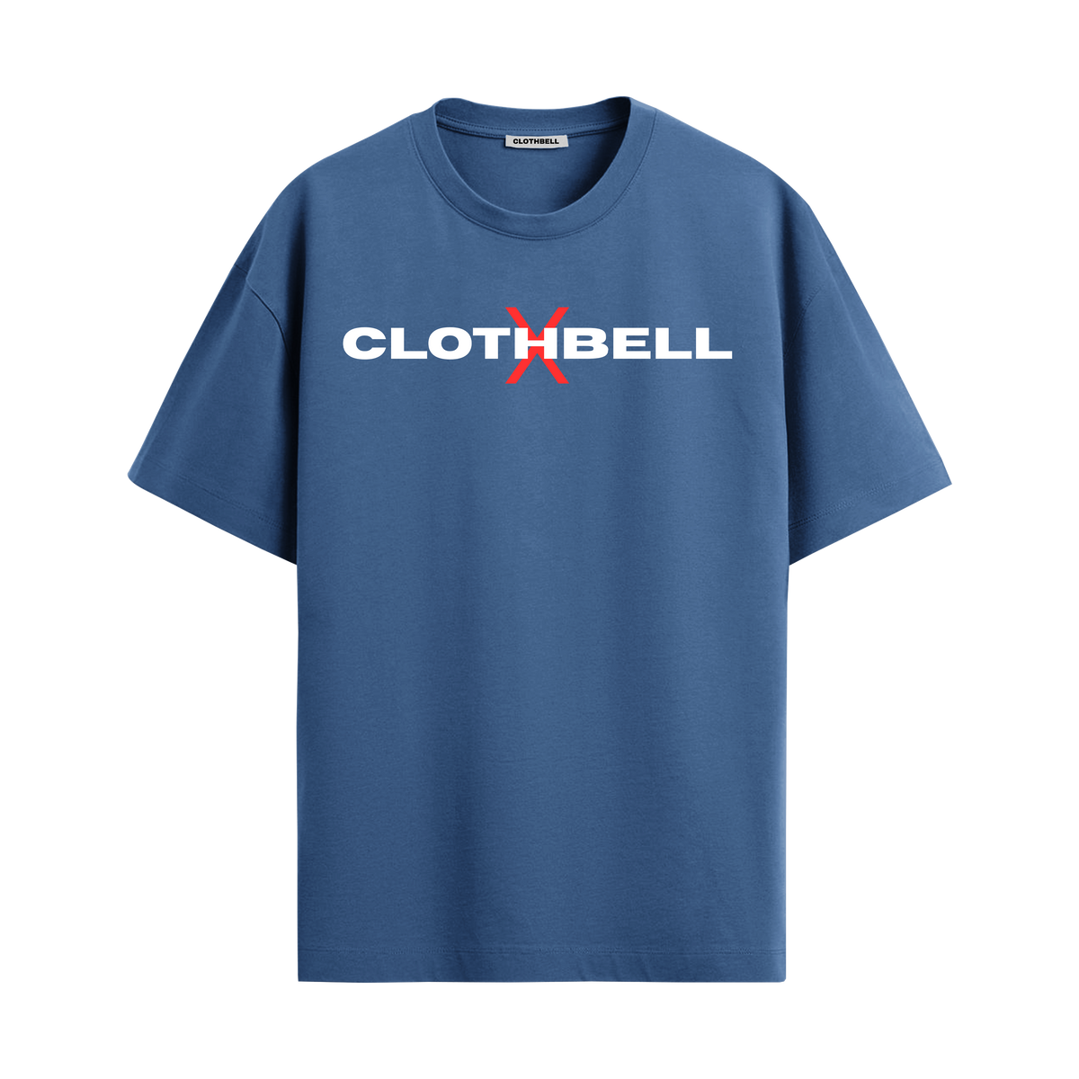 Outside The Box Royal Blue Oversized Tshirt