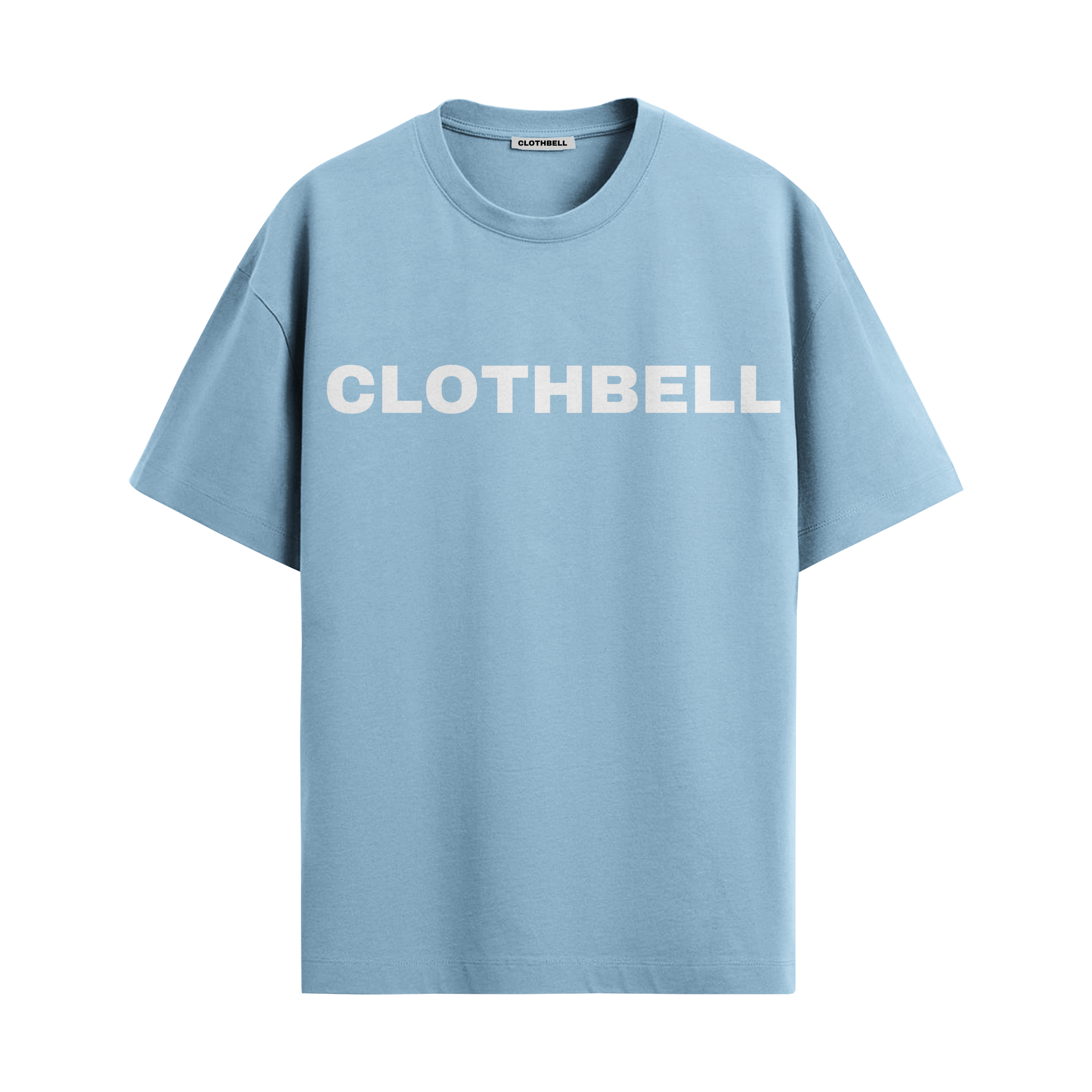 Chase your dream sky blue oversized tshirt