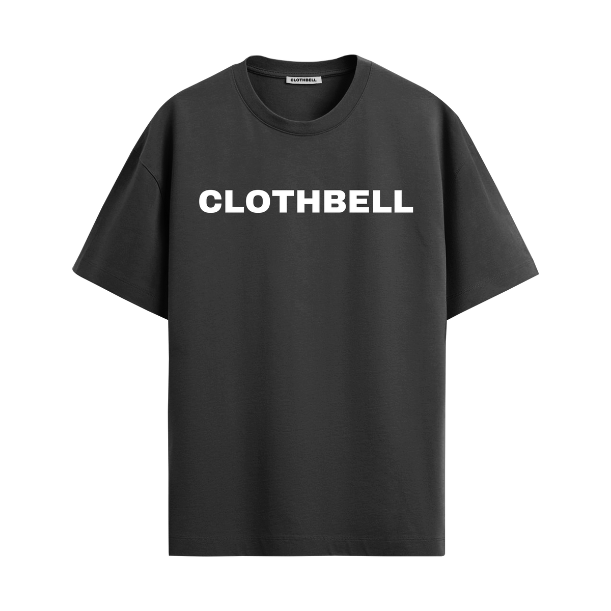 All Things With Love Black Oversized Tshirt