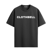 All Things With Love Black Oversized Tshirt