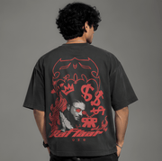 Raftaar Black Oversized Tshirt