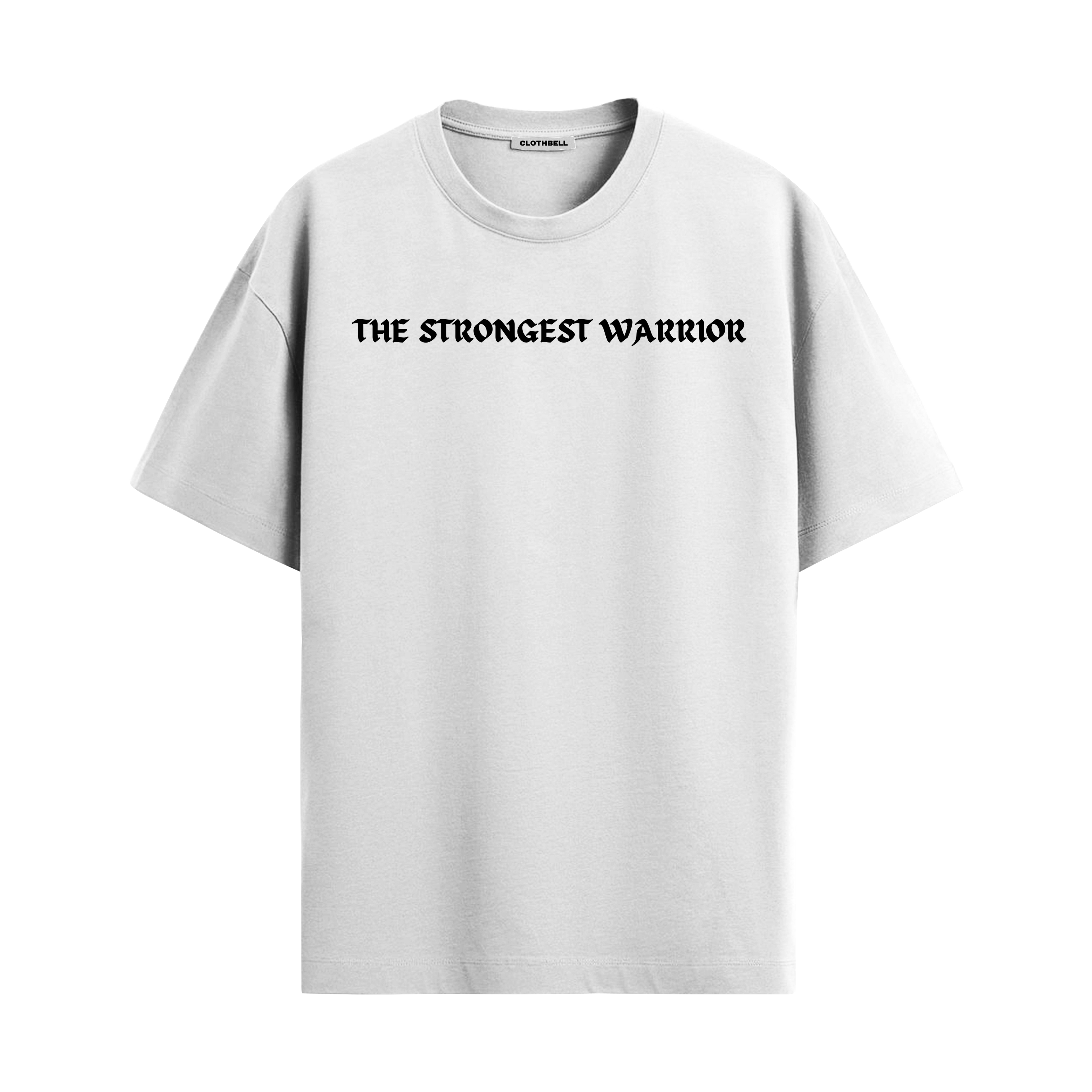 Warrior White Oversized Tshirt