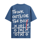 Outside The Box Royal Blue Oversized Tshirt