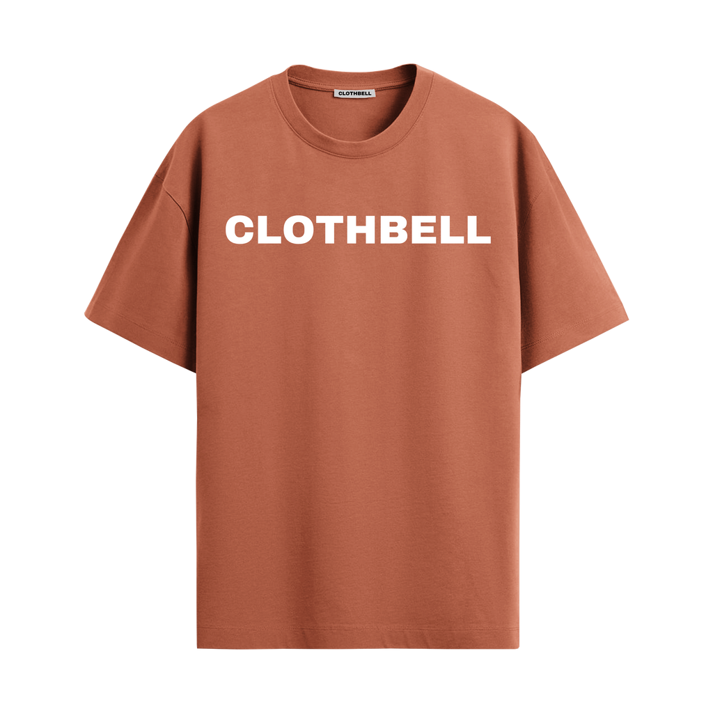 Till the end rust oversized tshirt