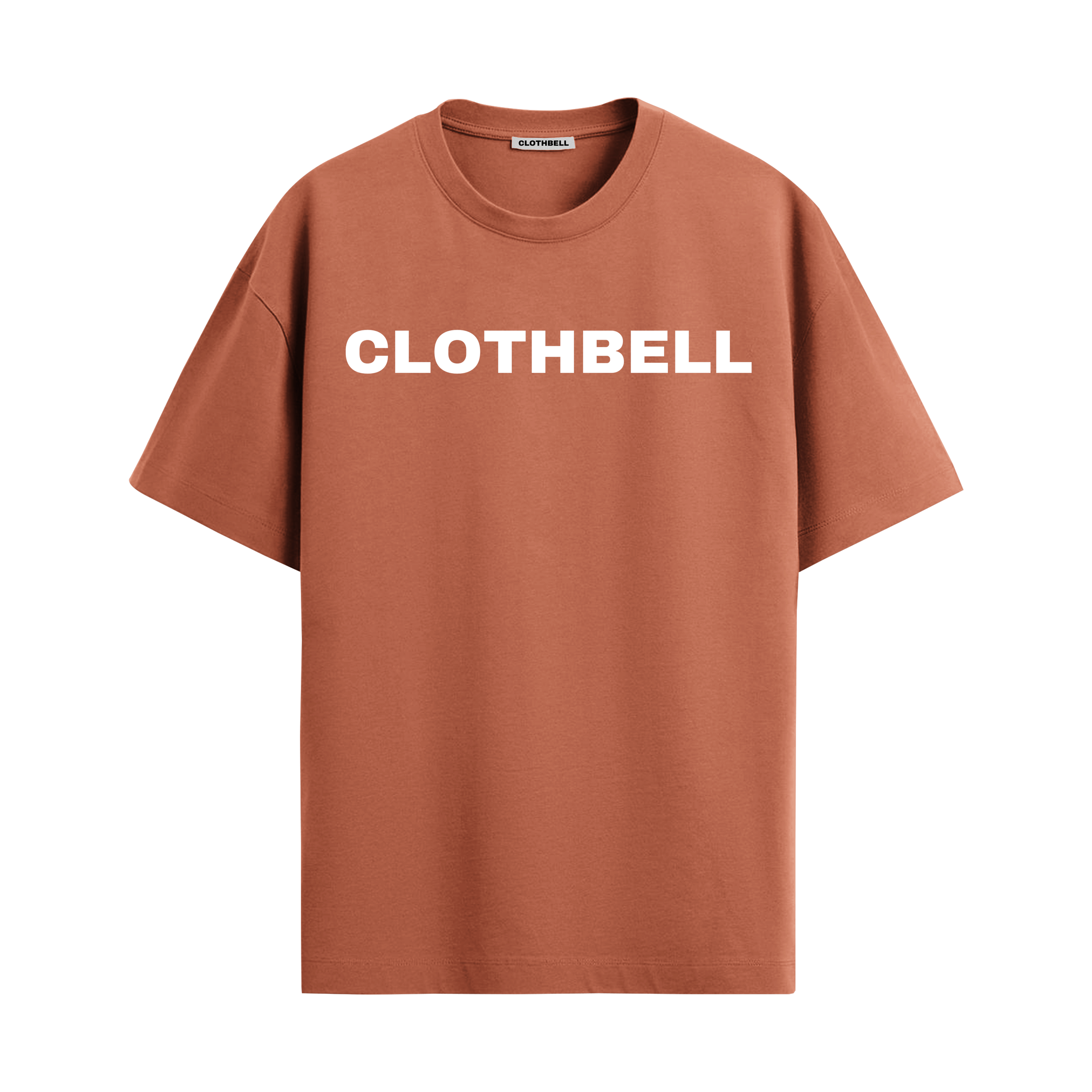 Till the end rust oversized tshirt